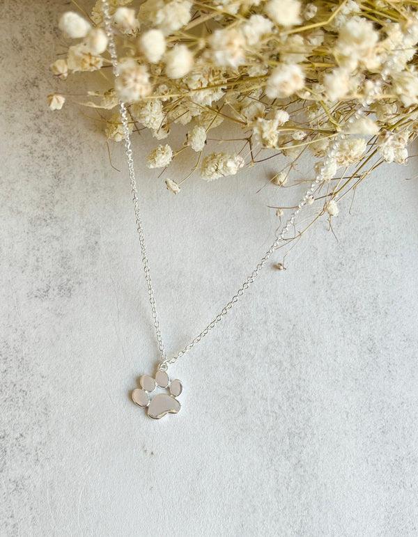 Sterling Silver Halsband med Tass