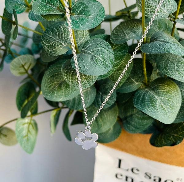 Sterling Silver Halsband med Tass