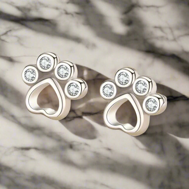 Tasselörhängen i sterlingsilver – med glimmande zirconia