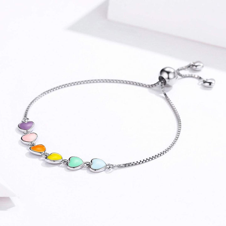 Sterlingsilver Tassavtryck armband – Justerbar passform