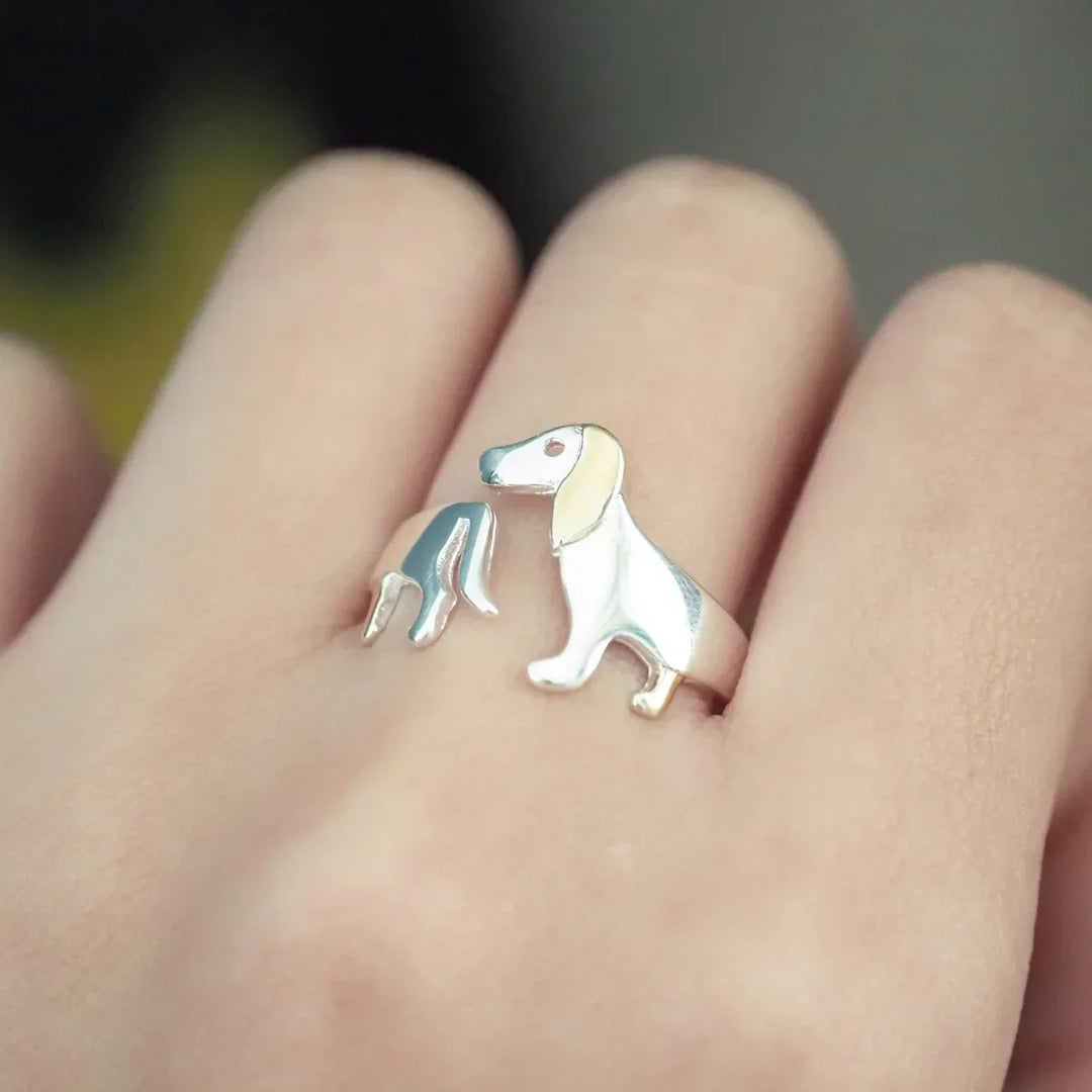 925 Sterling Silver Tax-Råttaring – Justerbar passform