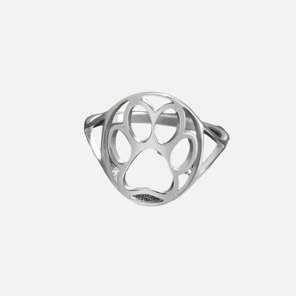 Open Paw Ring i rostfritt stål – Lätt och stilfull