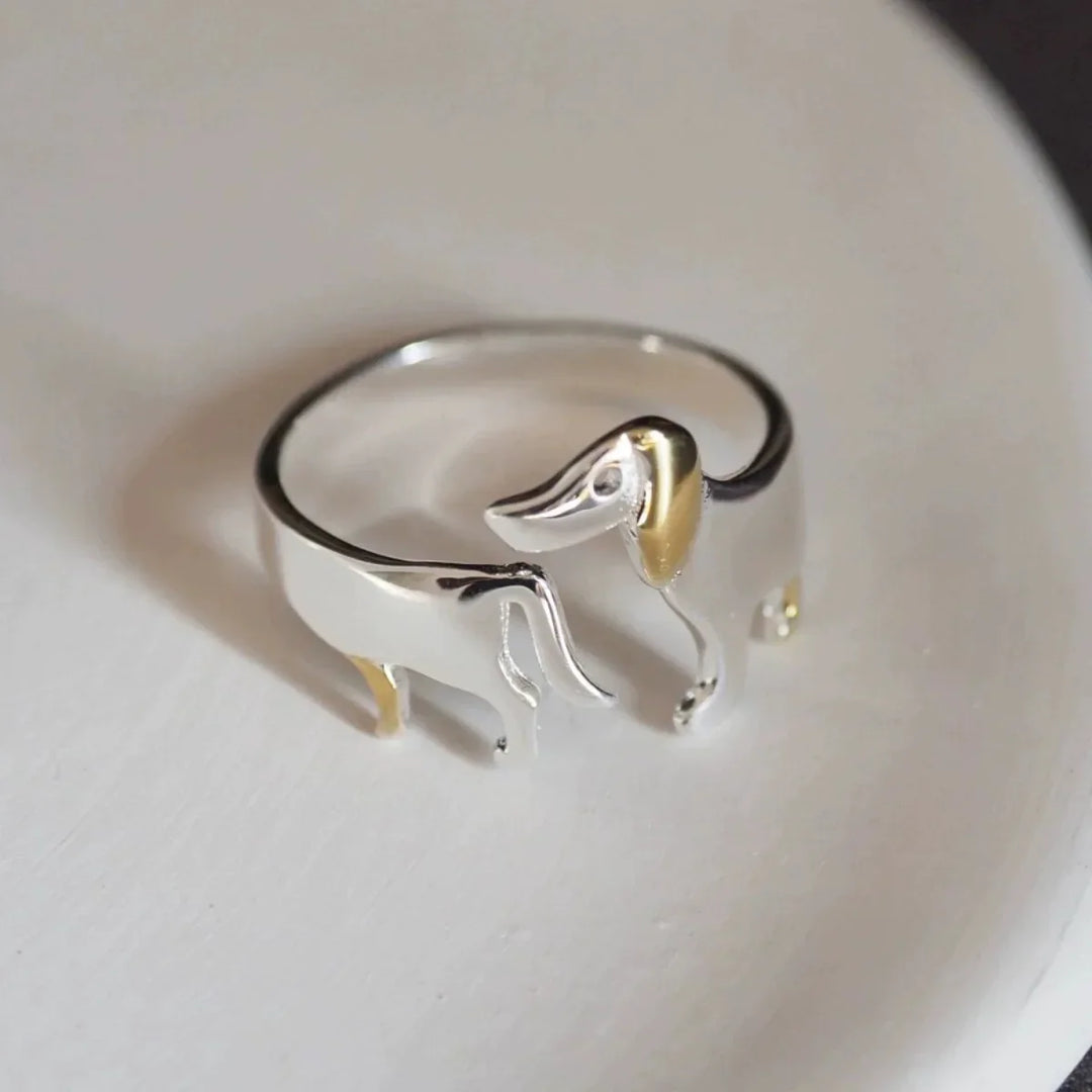 925 Sterling Silver Tax-Råttaring – Justerbar passform