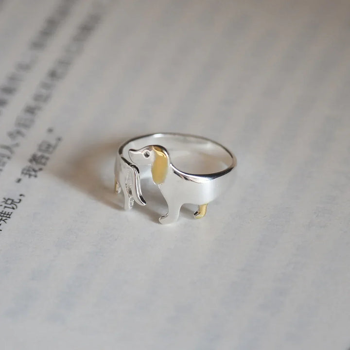 925 Sterling Silver Tax-Råttaring – Justerbar passform