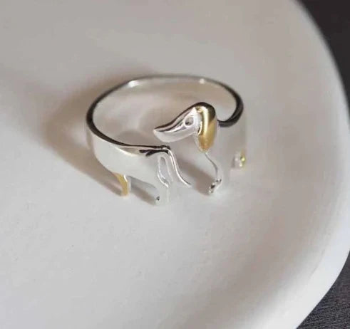 925 Sterling Silver Tax-Råttaring – Justerbar passform