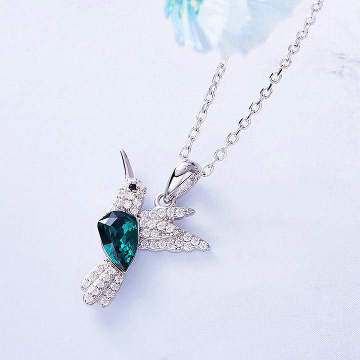 Hummingbird Sparkle Halsband med Zirkonia