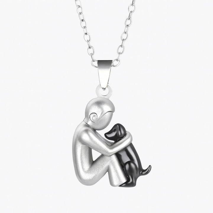 Hug-hänge halsband