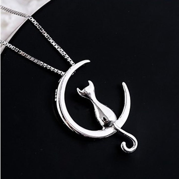 Crescent och katt elegant kattnål