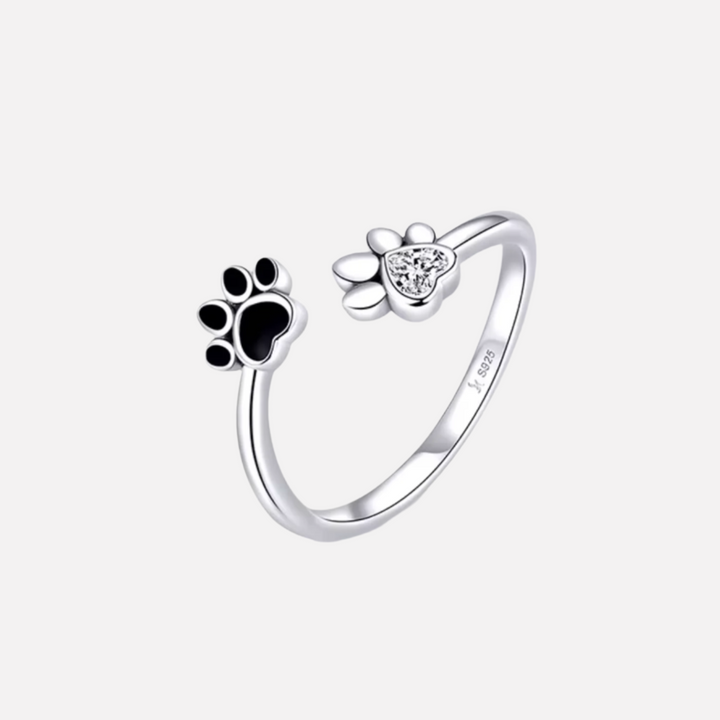 925 Sterling Silver Pälskloster – Justerbar med Zirconia & Emalj